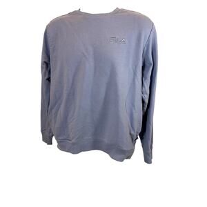 Fila Sweatshirt Blue Mens Large